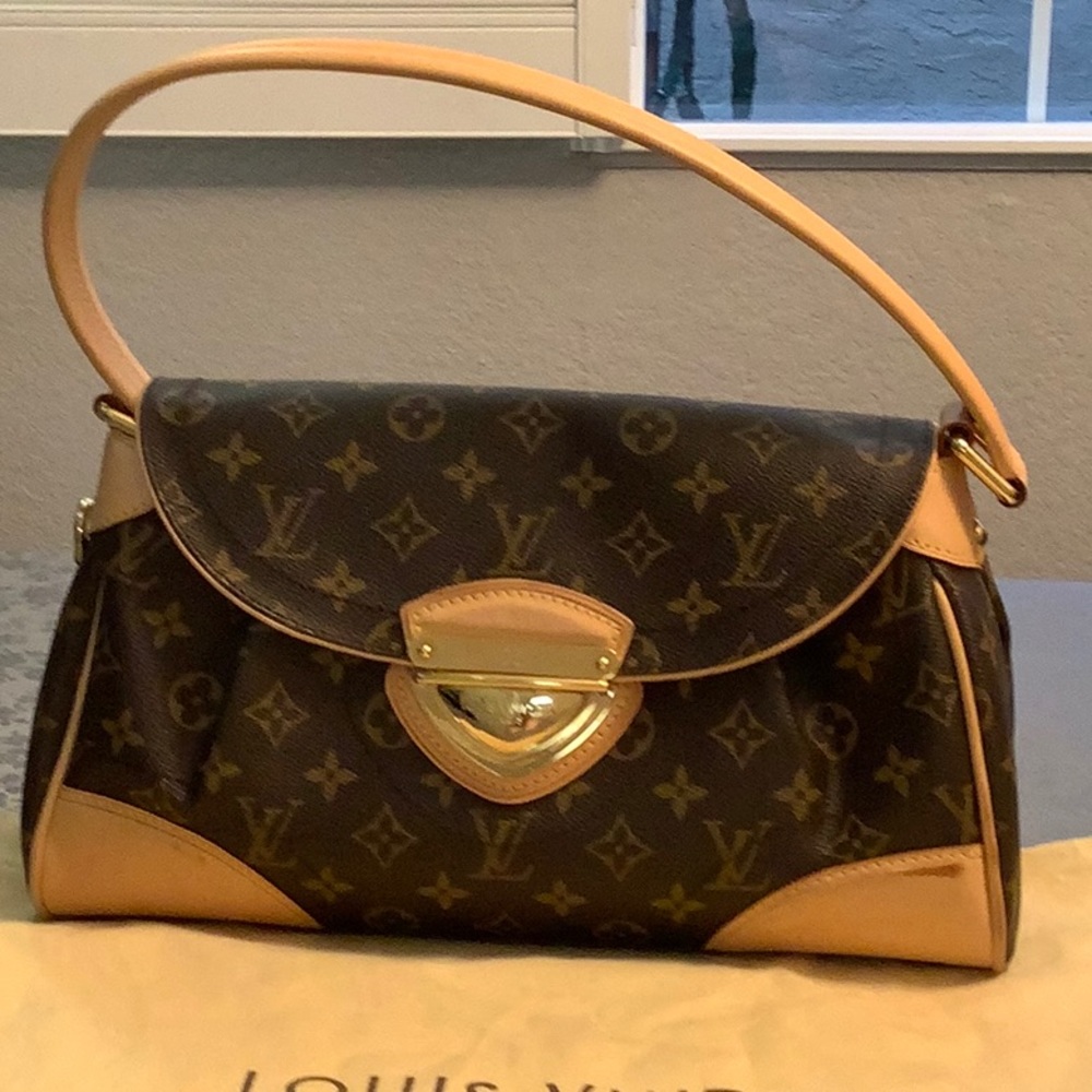 LOUIS VUITTON pleaty shoulder women handbags